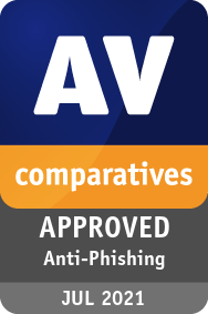 AV Comparatives给予Avast2021年反钓鱼认证。